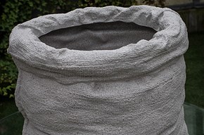 Vaso in resina Telcom sacco